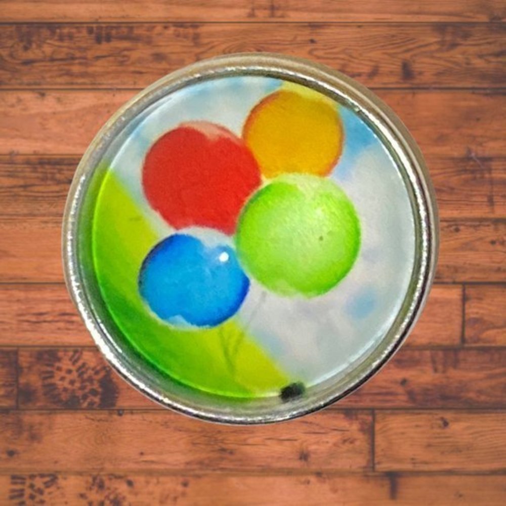 Multible Color Ballons Snap Button